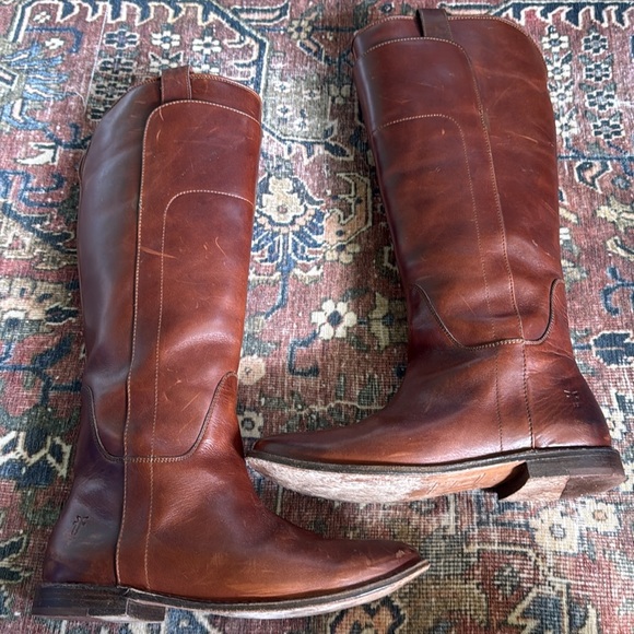 Frye Leather Riding Boots - Picture 9 of 9